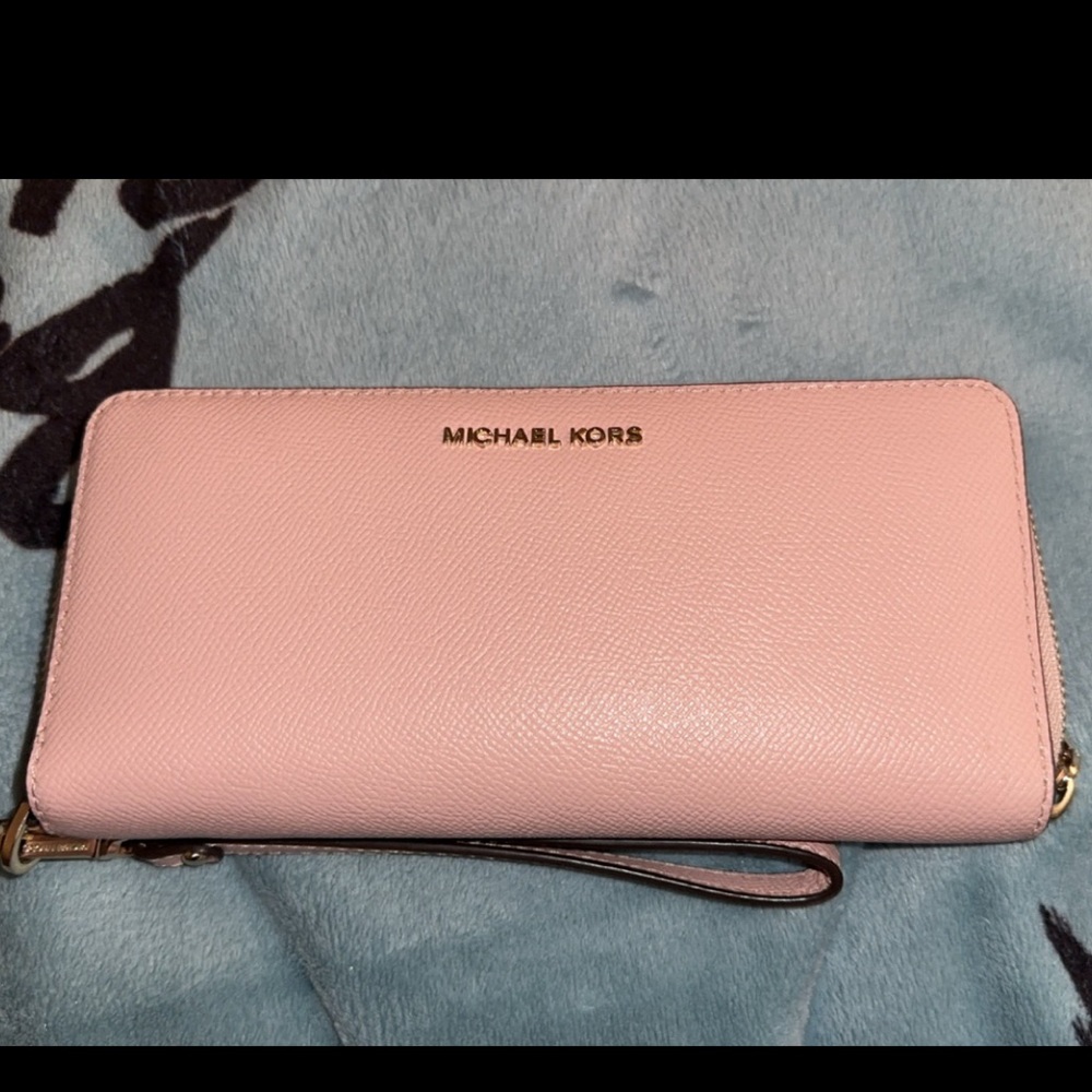 Mk pink wallet